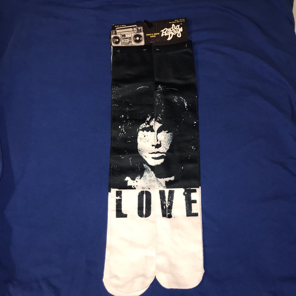 Radio Days Jim Morrison Socks